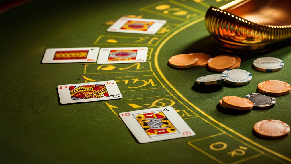 baccarat card point system